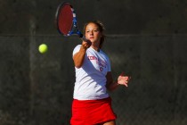 First-year Megan Davis was one of the team's top two players.